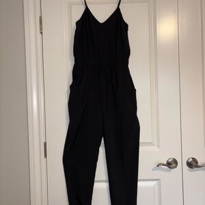 Petticoat Alley Black Sleeveless Jumpsuit